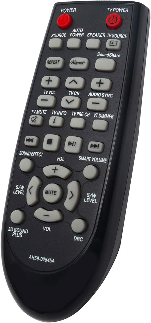 New AH59-02545A Replacement Remote Control fit for Samsung Sound Bar HW-F750 HW-F750/ZA HW-F751 HW-F751/XS HW-F751/XU HW-F751/XE HWF750 HWF750/ZA ...