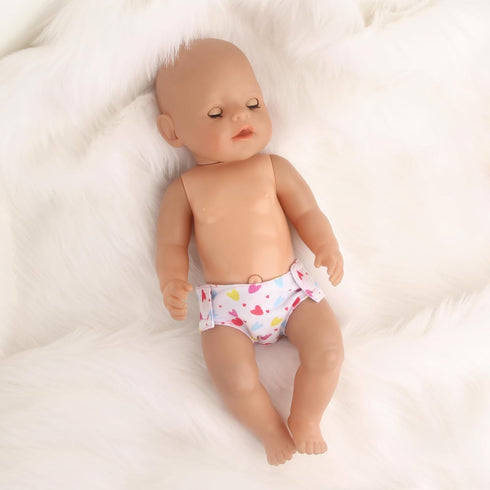 3 Pcs Baby Doll Diapers Doll Underwear for 14-18 Inch Baby Dolls, Suitable for Baby Girls Dolls...