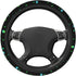 Green Star Steering Wheel Cover Car Accessories for Women Men Auto Non Slip Wheel Covers Protector Universal 15 Inch...