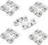 Luomorgo 10 Pack Z-Clips Flush Mount Bracket Heavy Duty Picture Hangers Interlocking Photo Frame Hook for Hanging Headboards Large Picture Display...