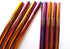 Reusable Straws Set, Stainless Steel Metal, Colorful, Includes 8 Straws, 4 Silicone Tips, 2 Cleaning Brushes, and 2 Travel Pouches, Draw String Ba...