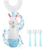 Kids U-Shaped Electric Toothbrush (with 3 Brush Heads), Detachable Toddler Sonic Toothbrush - Autobrush toothbrush for kids aged 8-13?blue?...