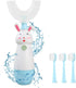 Kids U-Shaped Electric Toothbrush (with 3 Brush Heads), Detachable Toddler Sonic Toothbrush - Autobrush toothbrush for kids aged 8-13?blue?...