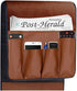 Leather Sofa Armrest Organizer Non-Slip Remote Control Holder Couch Armchair Caddy with Pockets TV Remote Control Holder Organizer Cell Phones Boo...