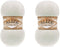 Alize Angora Gold Yarn 20% Wool 80% Acrylic Soft Yarn Crochet Lot of 2skn 200gr 1204yds Lace Hand Knitting Turkish Yarn (62 Light Cream)...