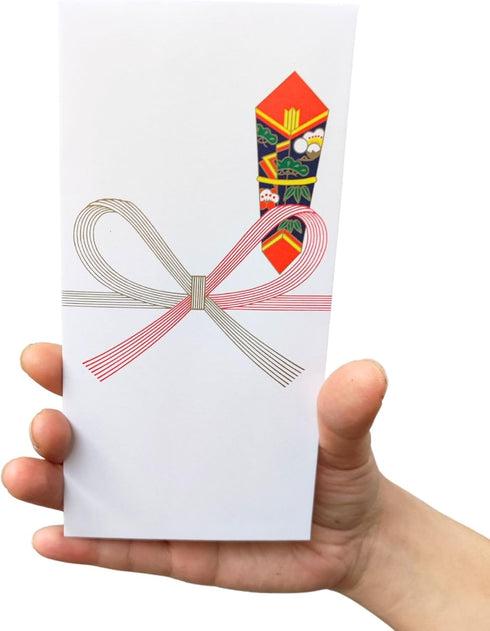 Japanese Traditional Gift Money Envelope 30 Pack, Paper, Pochi Bukuro, Mizubiki Design, Made in Japan...