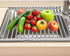 Roll Up Dish Drying Rack, Stainless Steel and Silicone Dish Drying Mat Over The Sink Foldable Drain Rack Multipurpose Dish Drainer for Kitchen, 14...