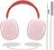 for Cute Glitter Airpods Max Case with Cleaner Kit, Anti-Scratch Shell Pattern Ear Pad Case Cover/Ear Cups Cover/Headband Cover for AirPods Max Co...