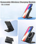 Magnetic Wireless Power Bank,3 in 1 Slim 10000mAh Wireless Portable Charger Mag-Safe Battery Pack Compatible with iPhone 14/13/12/Pro/Mini/Pro Max...