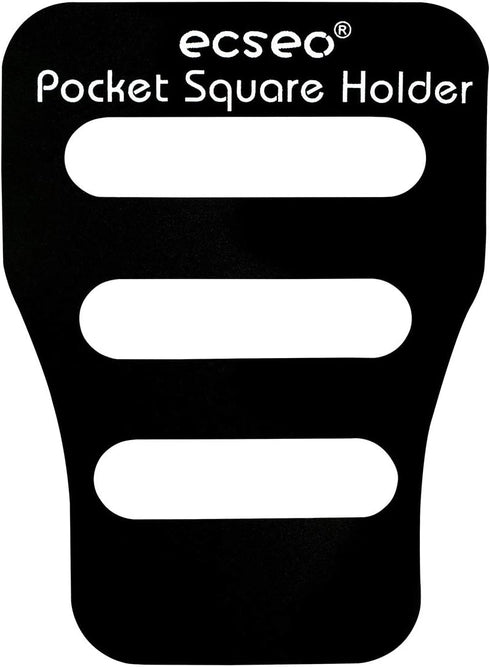 Pocket Square Guard for Men Suits, Ecseo Mens Pocket Square Holder/Folder - 1 Pack...