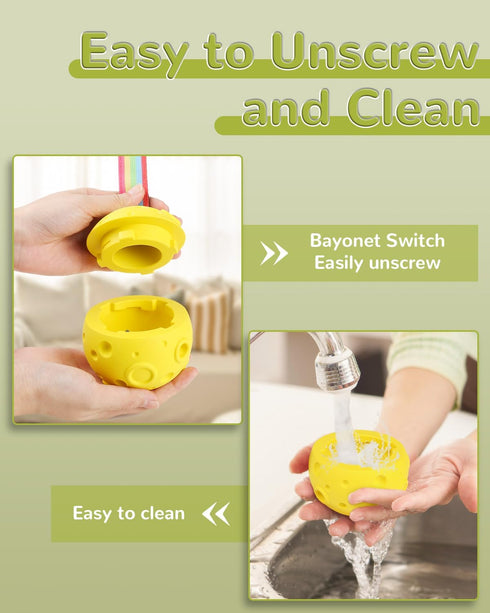 Dog Interactive Toys, Dog Toys to Keep Them Busy, Dog Toy Refillable Homemade Freezable Dog Food, Reduces Anxiety Dog Chew Toy, Easy to Clean Trea...