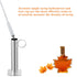 Maple Syrup Hydrometer Test Cup kit, Measures Sugar Content in The Syrup, Stainless Steel Maple Syrup Equipment, Design for Maple Syrup Supplies, ...