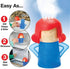 Angry Mama Microwave Oven Cleaner Kitchen Gadget Water and Vinegar Cleaning Angry Mom High Temperature Steamer Easy Use Chemical Free Eco Cleans f...