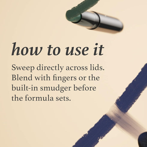 Julep Eyeshadow 101 Crème to Powder Waterproof Eyeshadow Stick, Stone Matte...