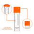1.8ml Cryo Tubes Plastic Small Vials with Screw Caps Graduated Plastic Cryovial Cryogenic Vial Tubes, PP Material, Free from DNase, RNase 81Pcs...
