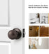 Probrico Ball Passage Door Knobs Door Lock Without Key in Oil Rubbed Bronze...