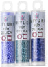Miyuki Delica Seed Beads Bundle: Size 11/0, Cozy Palette Collection DB285, DB798, DB881...