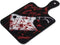 Alchemy of England Chop Chop Cutting Board Black/Red/White...