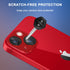 Orzero (2 Pack) Camera Lens Protector Compatible for iPhone 13/ iPhone 13 Mini, Protector de Cámera Premium Metal Glass Strong Adhesion HD Anti-Sc...