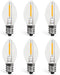 C7 0.6W 2700K Featuring Standard E12 LED Bulb Candelabra Base Replacement Night Light 6 Pack...