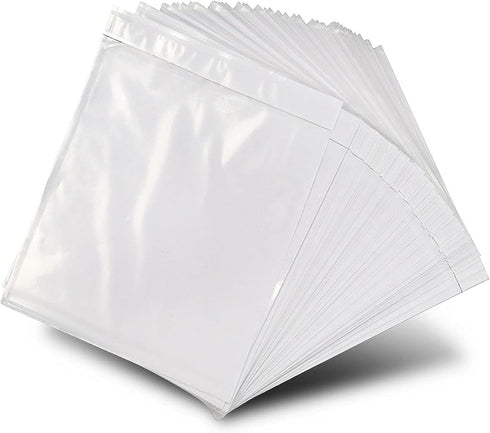 100 Pcs-4.5x5.5In Shipping Envelopes, Packing List Mailing Envelopes Clear Adhesive Shipping label sleeves Shipping Supplies for Small Businesses...