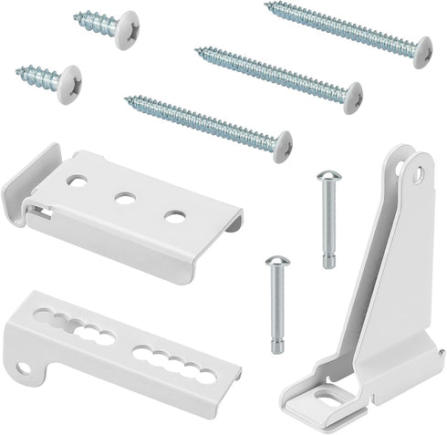 Storm Door Closer Bracket Compatible with Andersen/Emco/Larson/40201/Pella Door Repair Kit Screen Door Closer Replacement Part, Include Door Frame...