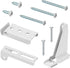 Storm Door Closer Bracket Compatible with Andersen/Emco/Larson/40201/Pella Door Repair Kit Screen Door Closer Replacement Part, Include Door Frame...