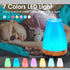 300ML Diffuser Essential Oil Diffuser Remote Control Aromatherapy Diffuser Mist Humidifiers with 7 Color LED Lights for Bedroom Office House Kitch...