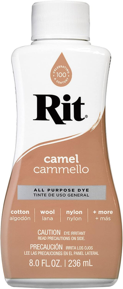 Rit Liquid Dye, Camel 8oz...