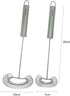 2pcsSet Egg Beater Stainless Steel Spring Egg Whisk, Kitchen Milk Egg Beater Whisking,Beating,Magic Hand Held Sauce Stirrer Frother…...