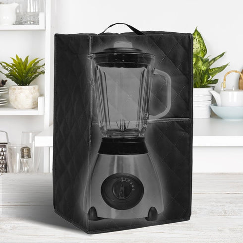Blender Dust Cover, Kitchen Blender Cover with Accessory Pocket and Handle, Stand Mixer or Coffee Maker Appliance Cover For Kitchen, Anti Fingerpr...