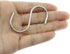 30pcs 2 Inch Silver S Shape Hooks Heavy-Duty Hanging Hooks Pot Pan Hanger Clothes Storage Rack Tool Kitchen Tools...