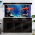 30X18IN Blue Sea Floor Aquarium Background, Natural Underwater World 3D Effect Fish Tank Decorations Background, Art Terrarium Background with 8 E...