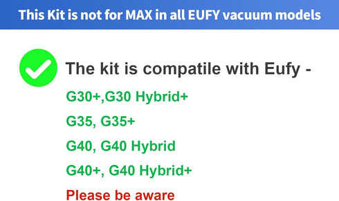 14 Pack Replacement Parts Compatible with Eufy RoboVac G35, G35+, G40, G40 Hybrid, G40+, G40 Hybrid+,G30+,G30 Hybrid+ Accessory Robotic Vacuum Cle...