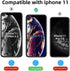 for iPhone 11 Phone Case, Shockproof for iPhone 11 Case, Military Grade Drop Protection, Protective Hard Back Slim Translucent Case for iPhone 11 ...