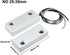 uxcell Rolling Door Contact Magnetic Reed Switch Alarm with 2 Wires for N.O. Applications MC-52...
