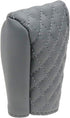 Universal Gray Faux Leather Gear Boot Shift Knob Cover for Auto Car...