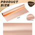 Yaocom Aluminum Metal Crafts DIY Foil Roll 0.05 mm Thick for Art Project Aluminum Flashing Roll Wide Sheet Metal Roll Multipurpose Metal Sheets (B...