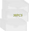 30 Pcs 9.4x3.9 inch Stamp & Die Storage Pockets Resealable Clear Plastic Seal Bags Storagefor Cutting Dies Stamp Crafts for DIY Scrapbooking Paper...