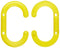 Mr. Chain 50702 Yellow Plastic Master Link, 2" link, 25 Count...