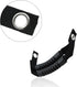 X AUTOHAUX 2pcs 12mm 0.47" Black Car Rear Seat Grab Back Headrest Handle Passenger Grip Handles with Hole for Jeep Wrangler 2007-2018...
