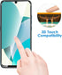 2 Pack Compatible with BLU G73 Screen Protector,Full Coverage 9H Tempered Glass Film,HD Clear Scratch Resistant,Bubble-Free for BLU G73 Screen Pro...