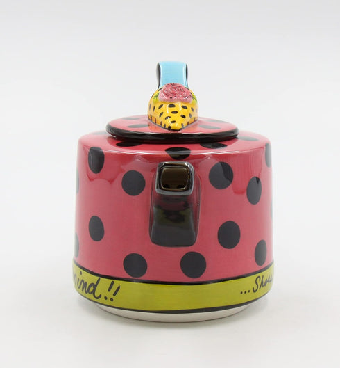 Appletree Design Shoes On Her Mind Teapot, 4-1/8-Inch...