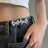 4 Pairs Bow Jeans Button Pins, Detachable Pant Waist Tightener Adjustable Waist Buckle Tighten Waist Buttons No Sew Pants Waist Adjuster Clips for...