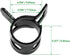 40 Pcs 1/3 Inch ID Spring Band Type Clamps, 8mm Fuel Hose Clamps Fasteners, Black Spring Hose Clip for Fuel Hose Line Water Pipe Air Tube Silicone...
