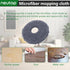 Neutop Replacement Mopping Pads Microfiber Mop Cloths Compatible with Roborock Q Revo, Robot Vacuums and Mops Parts Accessories, 4-Pack....