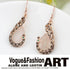 Vintage Black Paint Charming 18K Gold Peacock Jewelry Sets Women Crystal Necklace Earrings...
