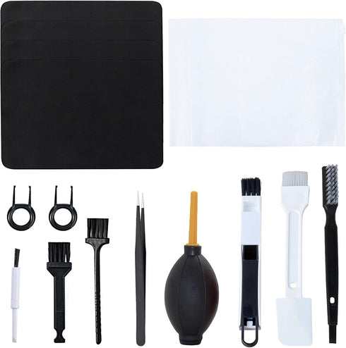 Keyboard Cleaning Bush, Computer Cleaning Kit with Carry Bag Anti Static Brush for Computer Car Player Printer Camera Cleaning Brush Kit (Style 2)...