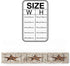 Burlap Table Runner 70 Inches Long,Western Texas Star Rustic Wood Farm Pattern Linen Dinner Table Setting Decor for Wedding Gatherings Party Baby ...