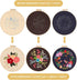 GOKURVG Embroidery Starter Kit with Floral Pattern and Instructions Hoops Floss Threads Needles,3 Pack Cross Stitch Kits Embroidery Kit for Adults...